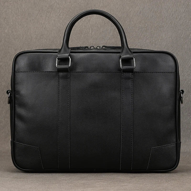 Pasta Executiva em Couro Legítimo Rustic Lester 14pol