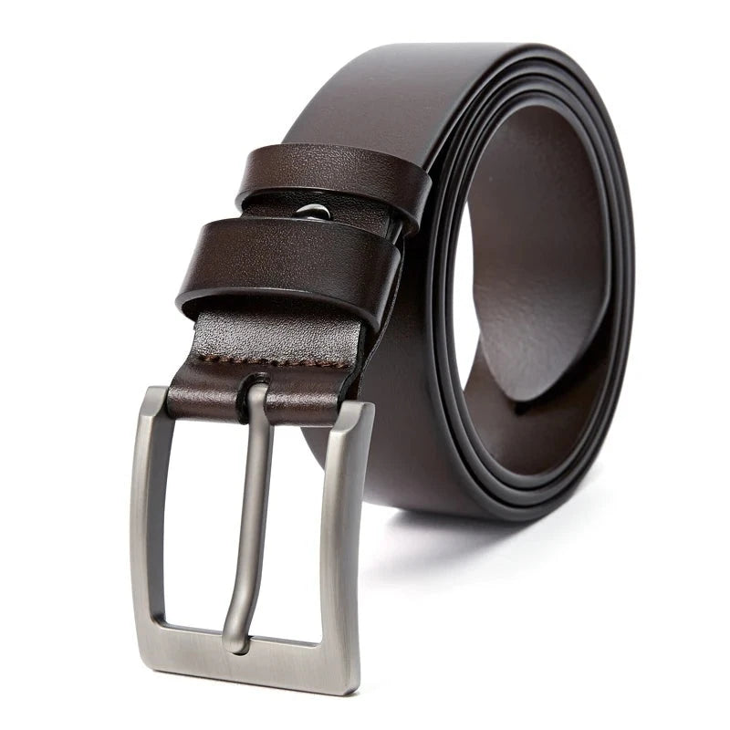 Cinto Masculino de Couro Legítimo Executivo Lester