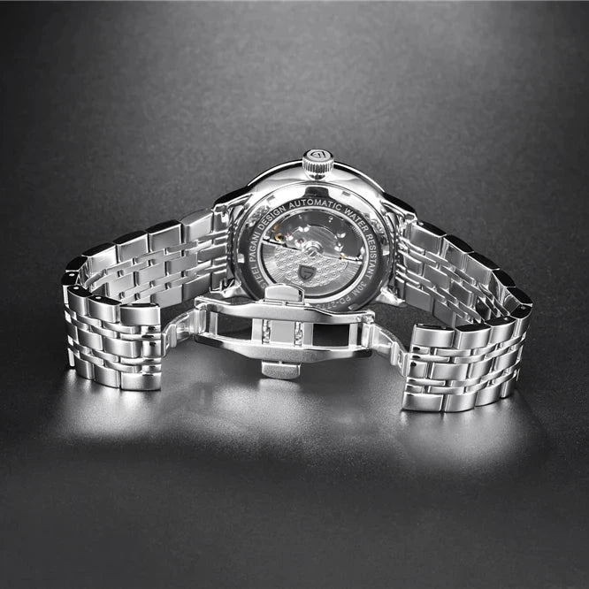 Relógio Automático Pagani Design Lumière Steel PG9