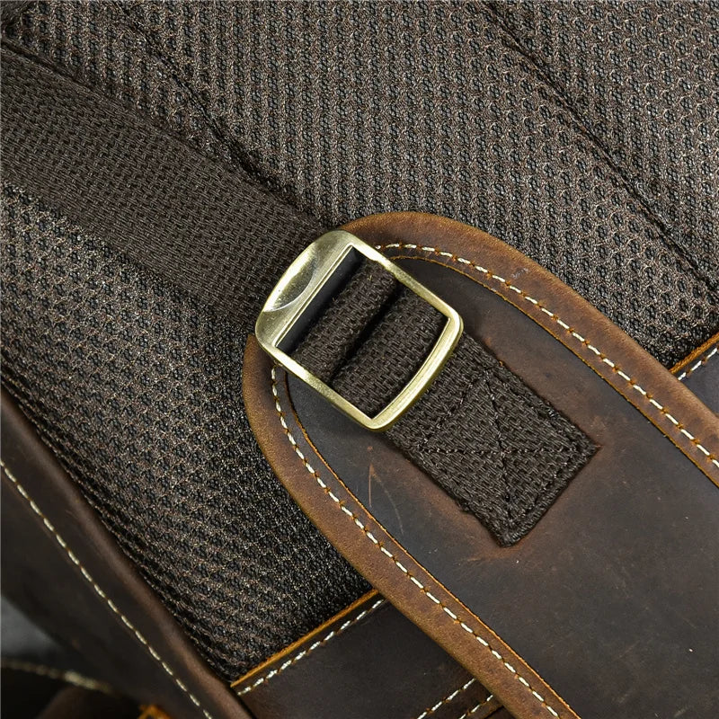 Mochila Lester Sartorial em Couro Legítimo - Lester