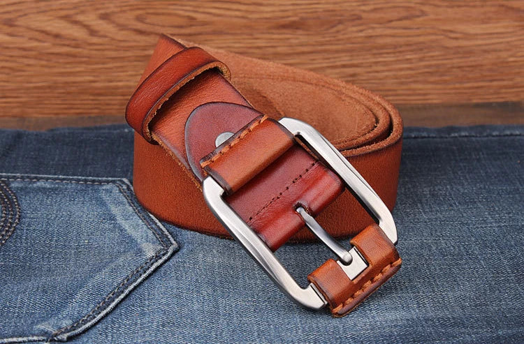 Cinto Masculino em Couro Legítimo Class Lester Ref.1212