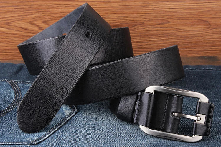 Cinto Masculino em Couro Legítimo Class Lester Ref.1212