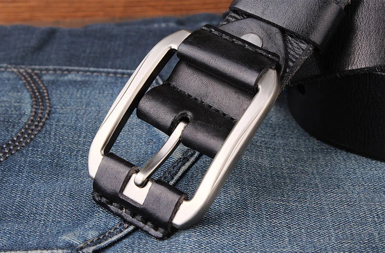 Cinto Masculino em Couro Legítimo Class Lester Ref.1212