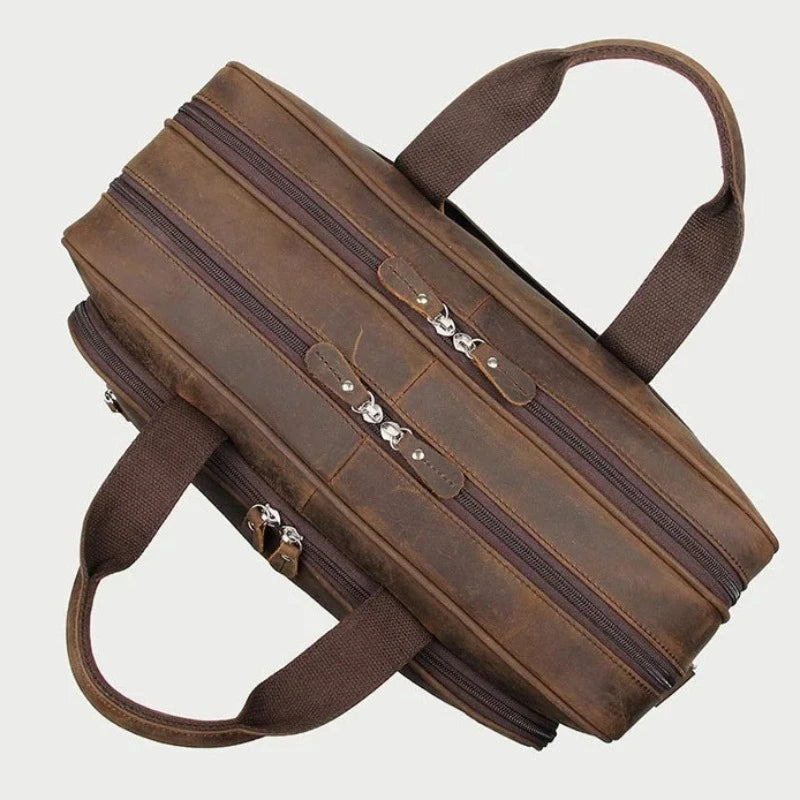 Bolsa Lester de Negócios em Couro Legítimo Ref.097 - Lester