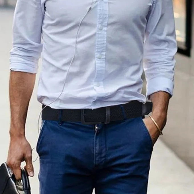 Cinto Casual de Lona Masculino Lester ref.369 - Lester