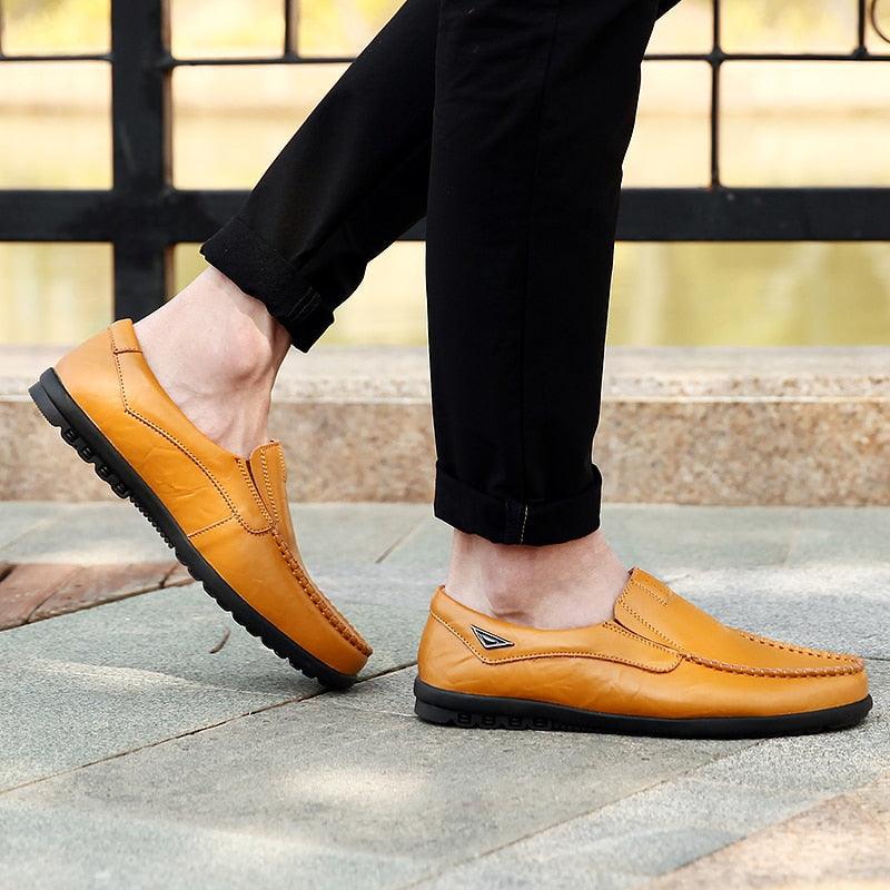 Mocassim Masculino Lester Sênior em Couro - Lester
