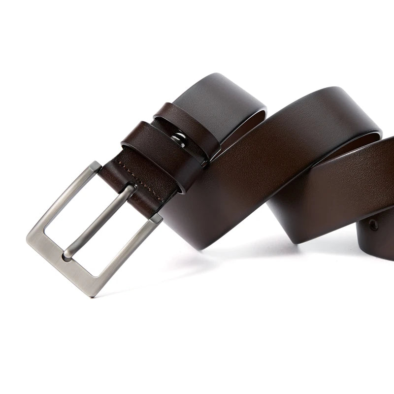 Cinto Masculino de Couro Legítimo Executivo Lester