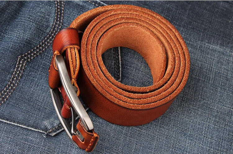 Cinto Masculino em Couro Legítimo Class Lester Ref.1212