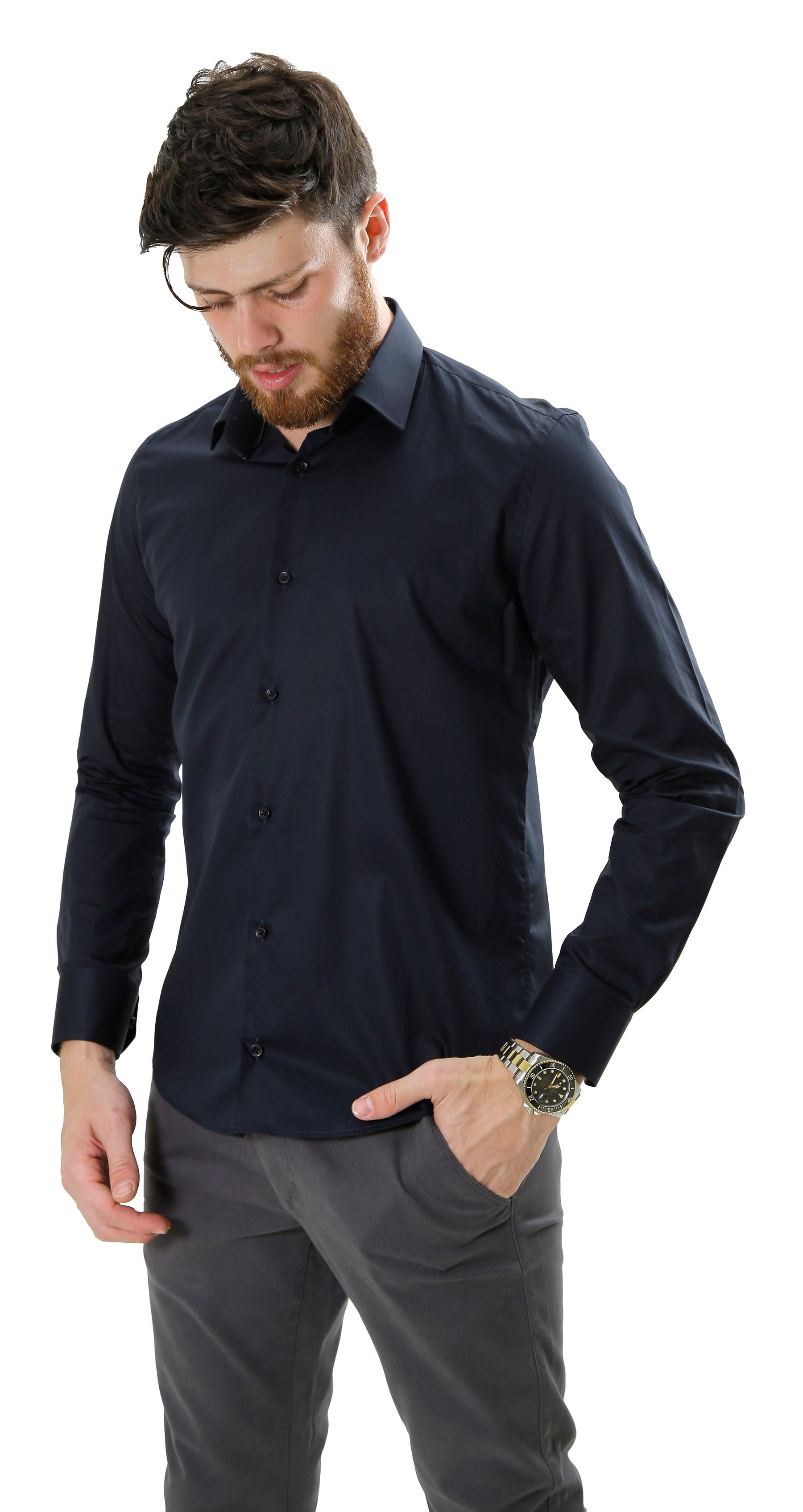 Camisa Social Slim Fio 80 Lester - Lester