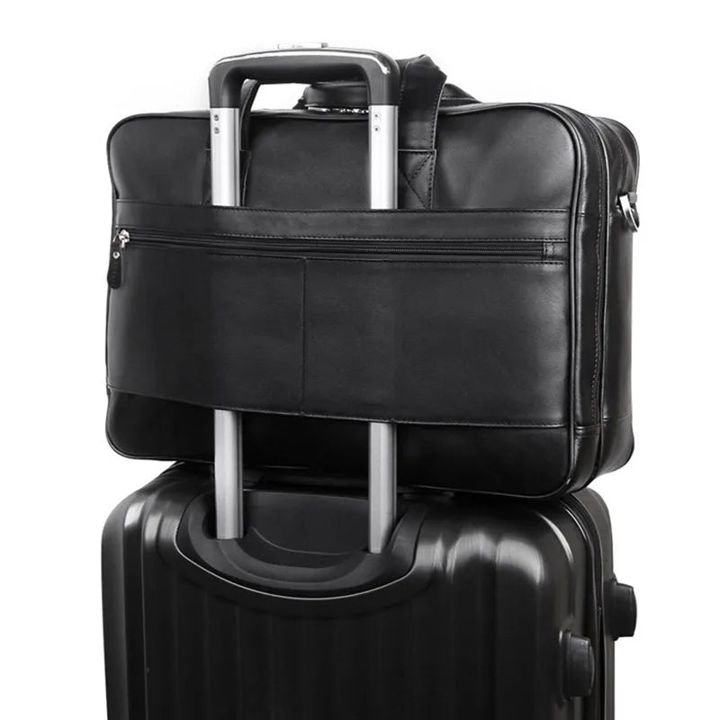 Pasta Bolsa de Couro Executiva Full Office Lester Ref.098