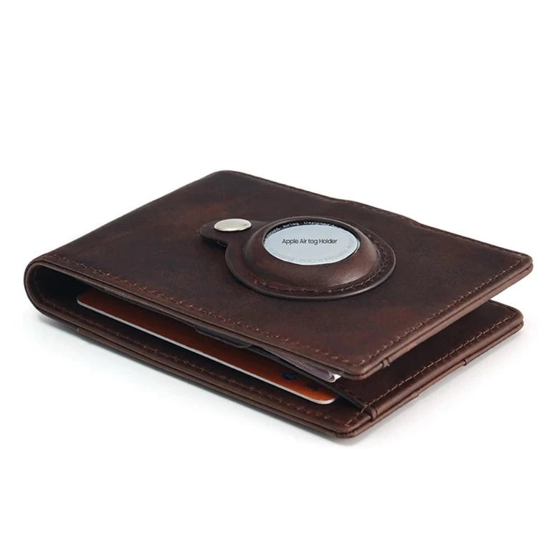 Carteira Slim Lester Masculina Suporte AirTag - Lester