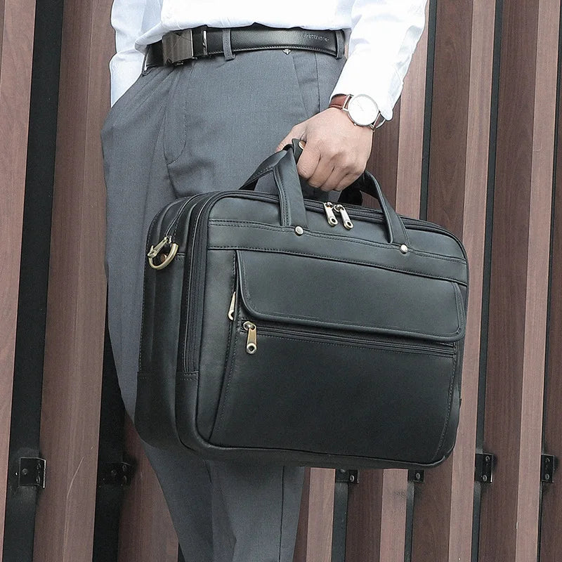 Pasta Executiva de Couro Lester Eib Notebook 15,6" pol