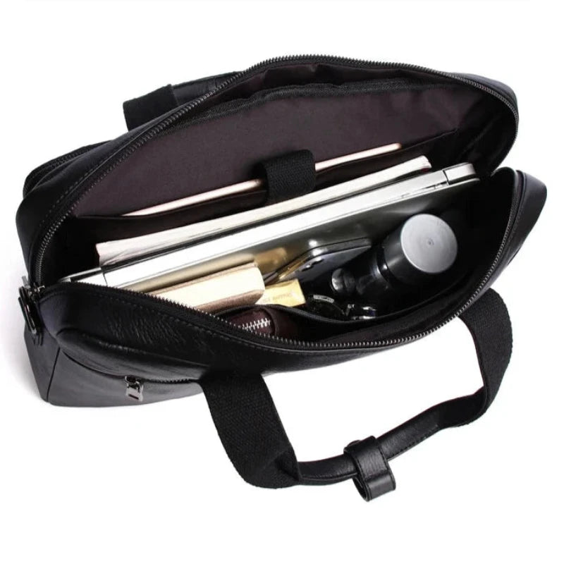 Pasta Executiva Lester de Couro Full para Notebook 16" pol