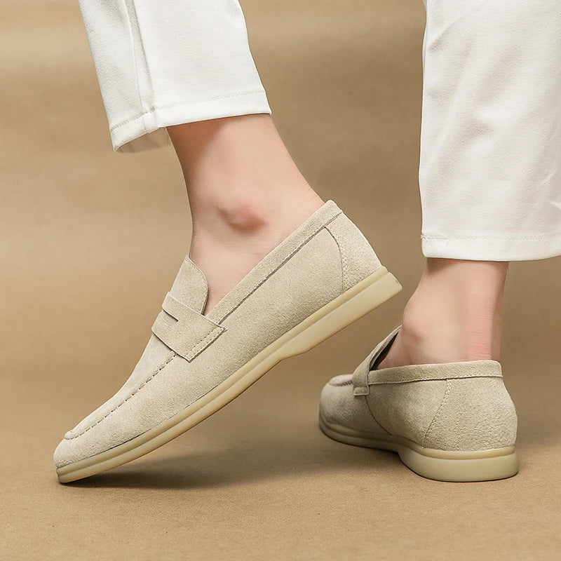 Mocassim Loafer Camurça - Egon Lester