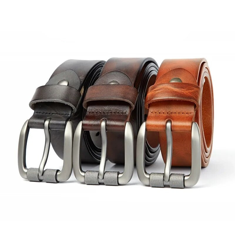 Cinto Masculino em Couro Legítimo Lester 776 - Lester