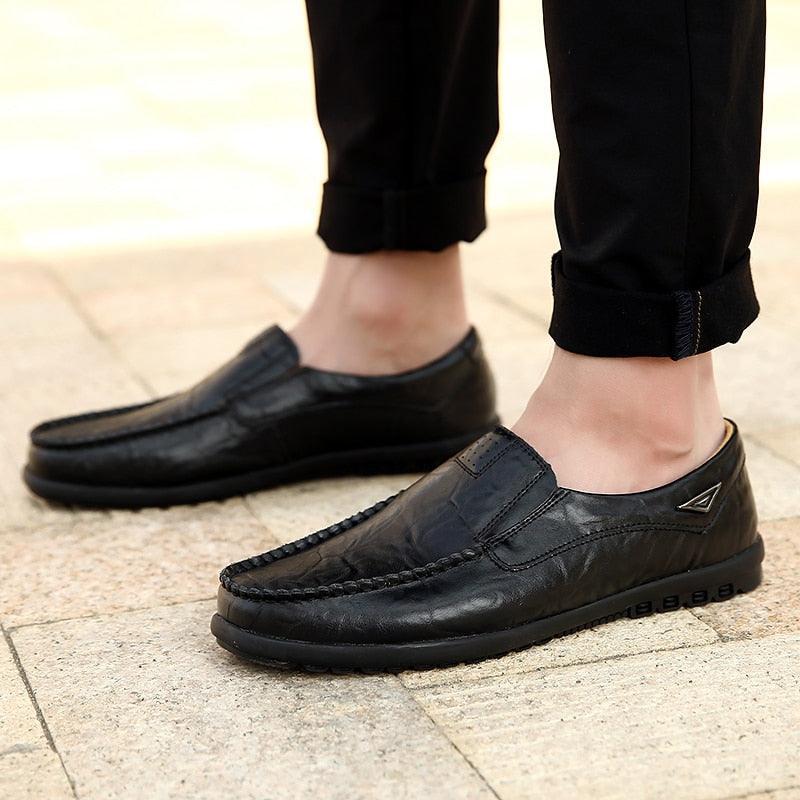 Mocassim Masculino Lester Sênior em Couro - Lester