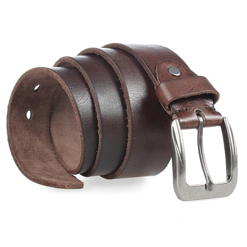 Cinto Masculino Casual em Couro Legítimo Lester - Lester