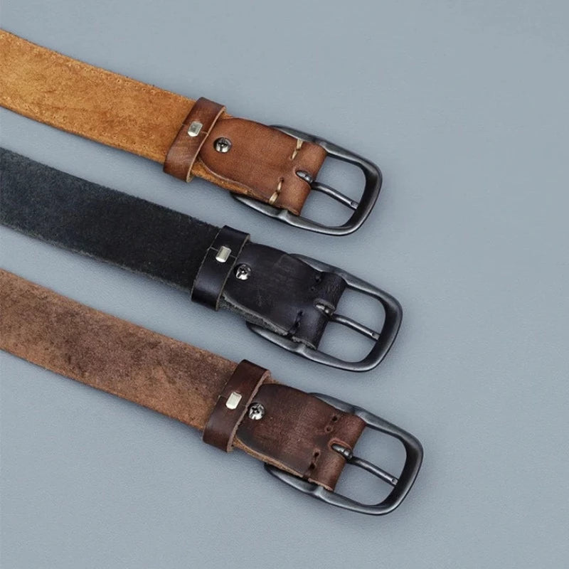 Cinto Lester Vintage em Couro Legítimo - Lester