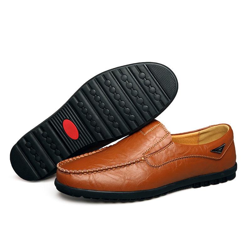 Mocassim Masculino Lester Sênior em Couro - Lester
