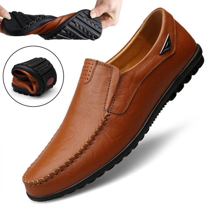 Mocassim Masculino Lester Sênior em Couro - Lester