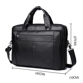 Pasta Executiva de Couro para Notebook Full Lester